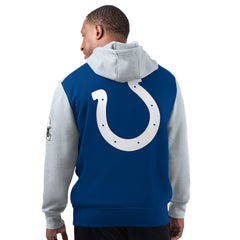 Indianapolis Colts Starter Extreme Pullover Hoodie - Royal Hoodies