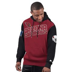 Arizona Cardinals Starter Extreme Pullover Hoodie - Cardinal Hoodies