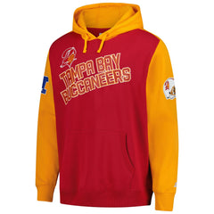 Tampa Bay Buccaneers Starter Extreme Vintage Logo Pullover Hoodie - Orange Hoodies