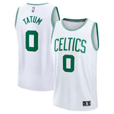 Jayson Tatum Boston Celtics Fast Break Replica Player Jersey Association Edition White - Fanatics