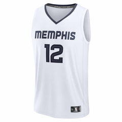 Ja Morant Memphis Grizzlies Fast Break Replica Player Jersey Association Edition White - Fanatics