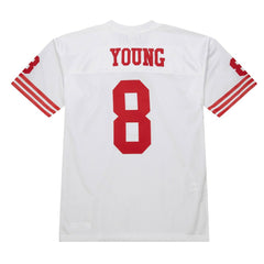 Steve Young San Francisco 49ers 1994 Authentic Throwback Retired Player Jersey - White Jerseys