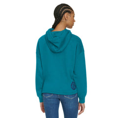 Charlotte Hornets Tommy Jeans Women's Stella Cropped Pullover Hoodie Teal outlet