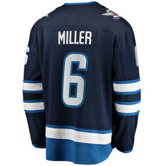Colin Miller Winnipeg Jets Fanatics Home Premier Breakaway Player Jersey - Navy | US 201452157