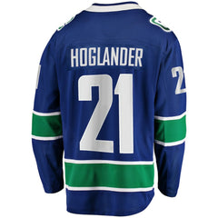 Nils Hoglander Vancouver Canucks Fanatics Home Premier Breakaway Player Jersey - Blue | US 201452162