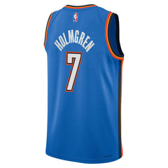 Chet Holmgren Oklahoma City Thunder Youth Swingman Jersey Icon Edition Blue - Nike