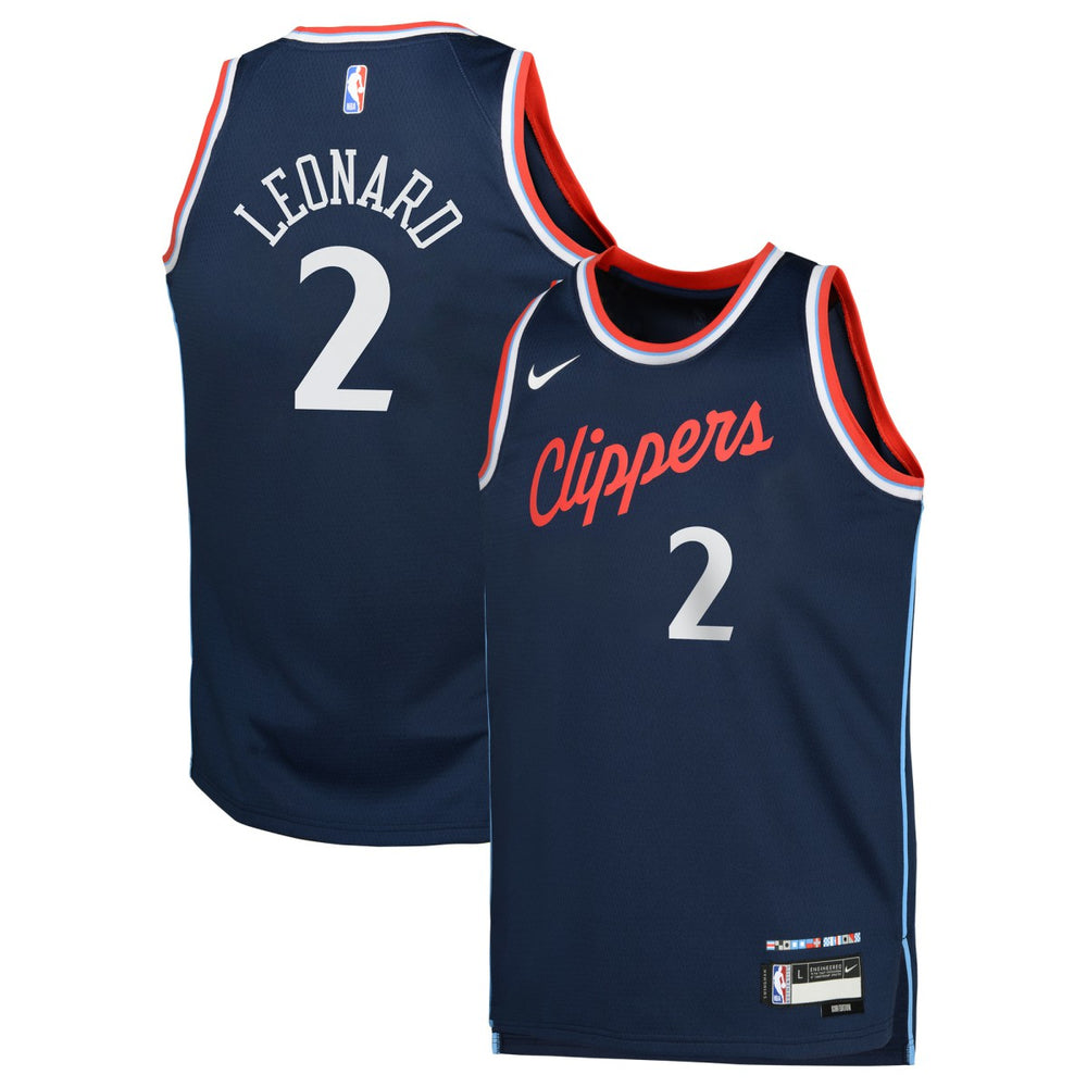 Kawhi Leonard LA Clippers Youth Swingman Jersey Icon Edition Royal - Nike