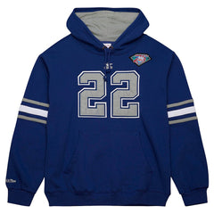 Emmitt Smith Dallas Cowboys Retired Player Name & Number Pullover Hoodie - Navy Hoodies