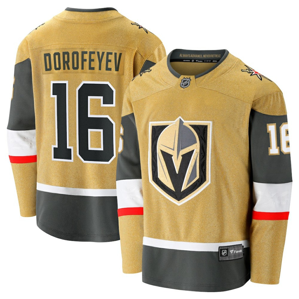 Pavel Dorofeyev Vegas Golden Knights Fanatics Premier Breakaway Player Jersey - Gold | US 201454735