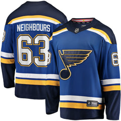 Jake Neighbours St. Louis Blues Fanatics Home Premier Breakaway Player Jersey - Blue | US 201454744