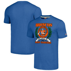 Randy Gradishar Denver Broncos Homage Unisex Caricature Retired Player Tri-Blend T-Shirt - Royal T-shirts