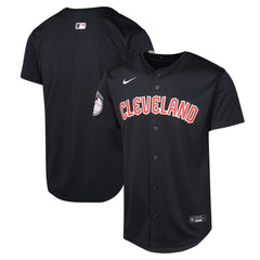 Cleveland Guardians Nike Youth Alternate Limited Jersey - Navy Jerseys