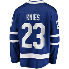 Matthew Knies Toronto Maple Leafs Fanatics Home Premier Breakaway Player Jersey - Blue | US 201462534
