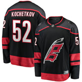 Pyotr Kochetkov Carolina Hurricanes Fanatics Home Premier Breakaway Player Jersey - Black | US 201462551
