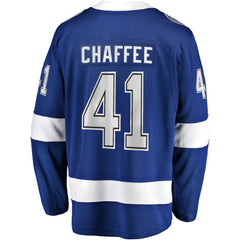 Mitchell Chaffee Tampa Bay Lightning Fanatics Home Premier Breakaway Player Jersey - Blue | US 201462571