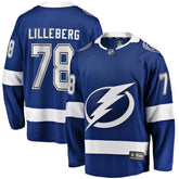 Emil Lilleberg Tampa Bay Lightning Fanatics Home Premier Breakaway Player Jersey - Blue | US 201462574