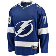 Emil Lilleberg Tampa Bay Lightning Fanatics Home Premier Breakaway Player Jersey - Blue | US 201462574