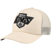 Los Angeles Kings Mitchell & Ness Foam Front Trucker Adjustable Hat - Cream | US 201463705