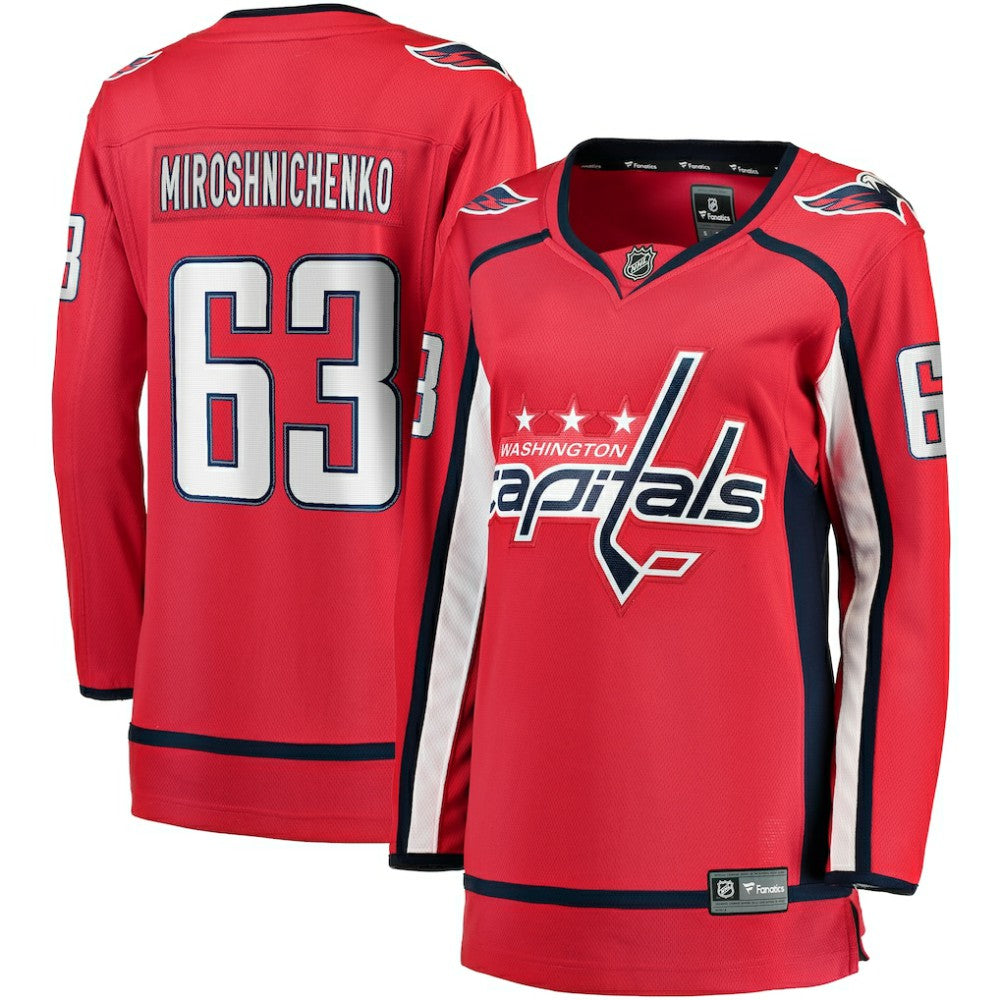 Ivan Miroshnichenko Washington Capitals Fanatics Women's Breakaway Jersey - Red | US 201468909