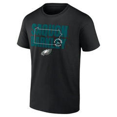 Saquon Barkley Philadelphia Eagles Welcome Home T-Shirt - Black T-shirts
