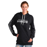 Sacramento Kings G-III 4Her by Carl Banks Women's Base Coach Pullover Hoodie Black