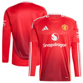 Manchester United 2024/25 Home Long Sleeve Replica Jersey Red - Adidas sale