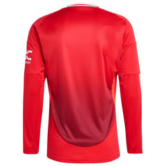Manchester United 2024/25 Home Long Sleeve Replica Jersey Red - Adidas sale