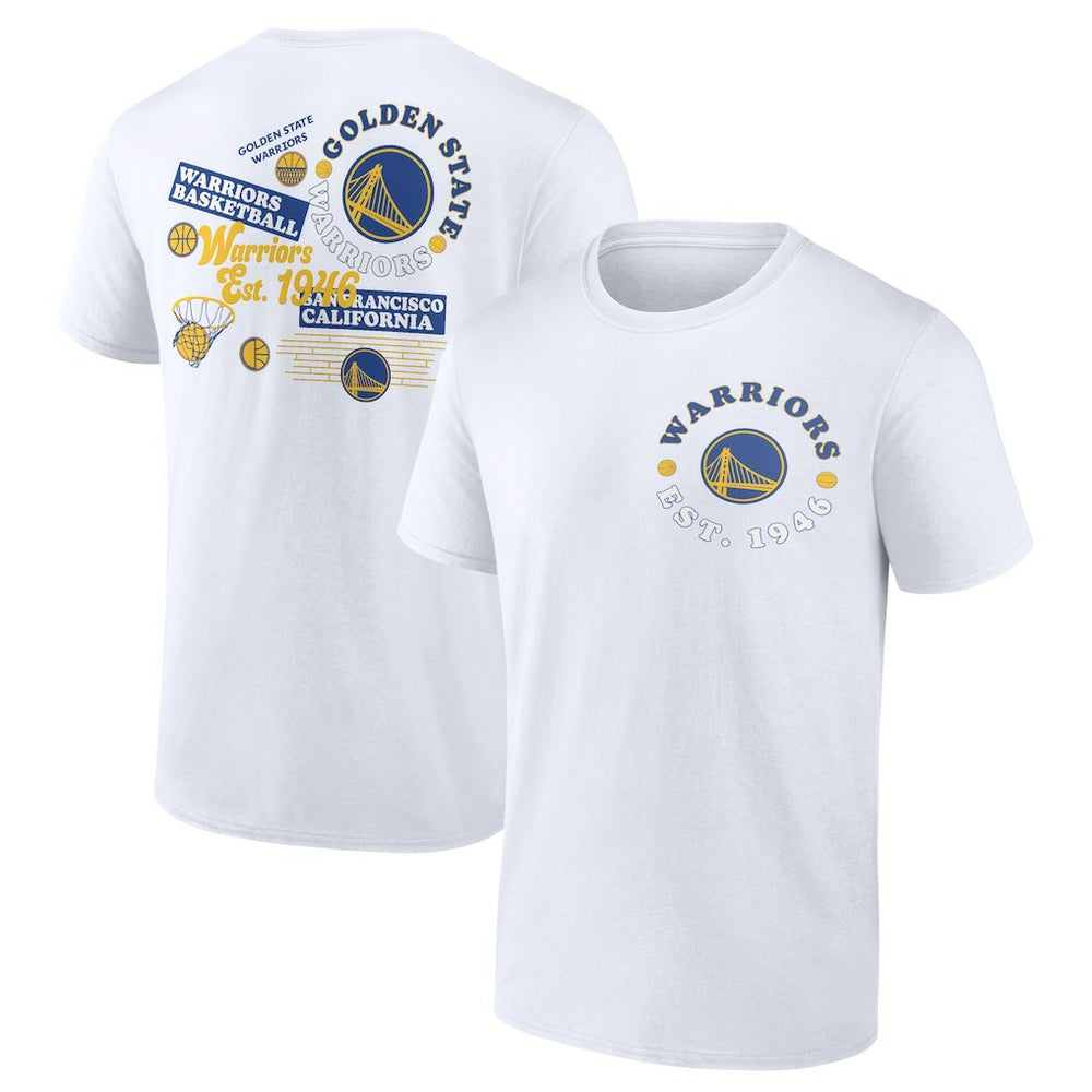 Golden State Warriors Street Collective T-Shirt White