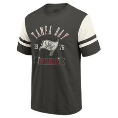 Tampa Bay Buccaneers Darius Rucker Collection Football T-Shirt - Pewter T-shirts