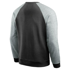 Jacksonville Jaguars Darius Rucker Collection Colorblock Pullover Sweatshirt - Black/Heather Gray Pullover