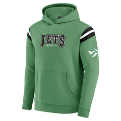 New York Jets Darius Rucker Collection NFL Football Pullover Hoodie - Kelly Green Hoodies
