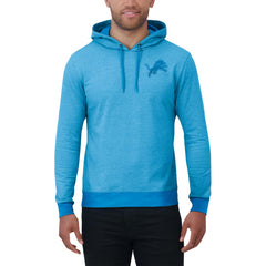 Detroit Lions Darius Rucker Collection Tonal Knit Pullover Hoodie - Blue Hoodies
