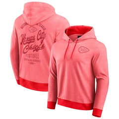 Kansas City Chiefs Darius Rucker Collection Tonal Knit Pullover Hoodie - Red Hoodies