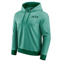 New York Jets Darius Rucker Collection Tonal Knit Pullover Hoodie - Green Hoodies