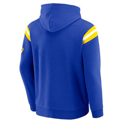 Los Angeles Rams Darius Rucker Collection Football Washed Pullover Hoodie - Royal Hoodies