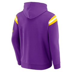 Minnesota Vikings Darius Rucker Collection Football Washed Pullover Hoodie - Purple Hoodies