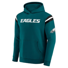 Philadelphia Eagles Darius Rucker Collection Football Washed Pullover Hoodie - Green Hoodies