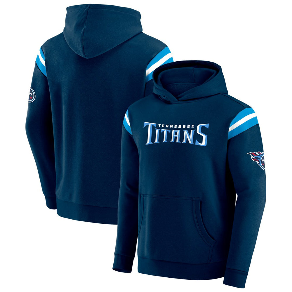 Tennessee Titans Darius Rucker Collection Football Washed Pullover Hoodie - Navy Hoodies