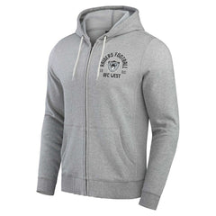 Las Vegas Raiders Darius Rucker Collection Vintage Stripe Full-Zip Hoodie - Heather Gray Hoodies