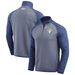 Los Angeles Rams Darius Rucker Collection Tonal Quarter-Zip Jacket - Blue Jackets