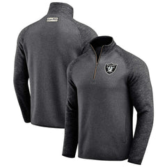 Las Vegas Raiders Darius Rucker Collection Tonal Quarter-Zip Jacket - Black Jackets