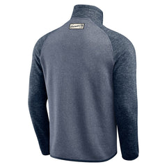 Seattle Seahawks Darius Rucker Collection Tonal Quarter-Zip Jacket - College Navy Jackets