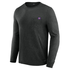 Minnesota Vikings J. Palmer In-The-Pocket Long Sleeve T-Shirt - Black T-shirts