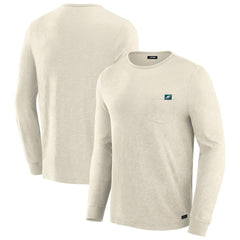 Philadelphia Eagles J. Palmer In-The-Pocket Long Sleeve T-Shirt - Cream T-shirts