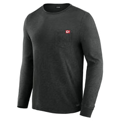 Kansas City Chiefs J. Palmer In-The-Pocket Long Sleeve T-Shirt - Black T-shirts