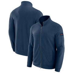 Denver Broncos J. Palmer QB1 Full-Zip Sweatshirt - Navy Sweatshirts