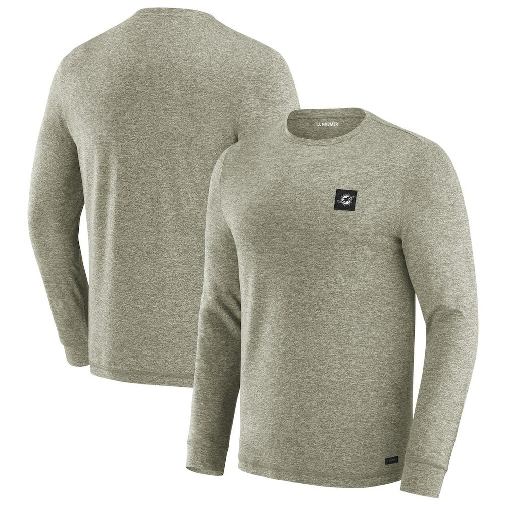 Miami Dolphins J. Palmer Four Down Long Sleeve T-Shirt - Green T-shirts