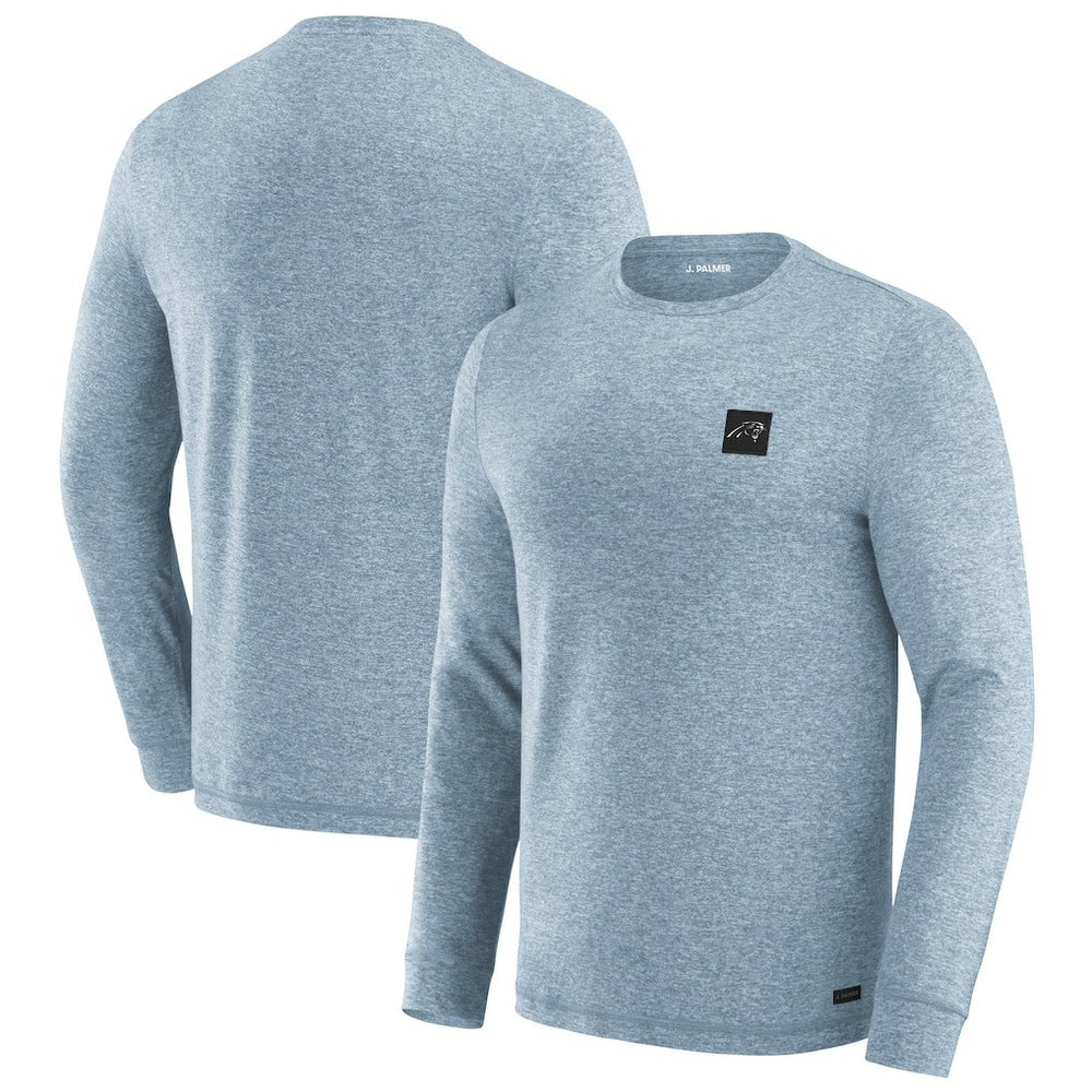 Carolina Panthers J. Palmer Four Down Long Sleeve T-Shirt - Blue T-shirts