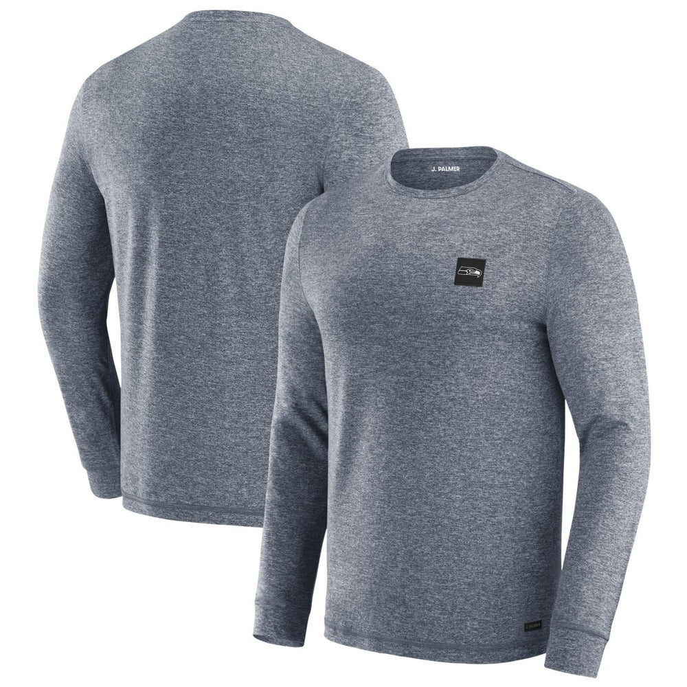 Seattle Seahawks J. Palmer Four Down Long Sleeve T-Shirt - Navy T-shirts