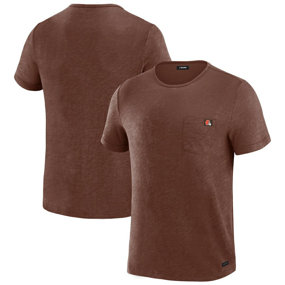 Cleveland Browns J. Palmer In-The-Pocket T-Shirt - Brown T-shirts